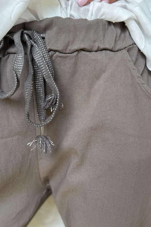 Made in Italy Luxury Smooth Magic Trouser Mocha ++ 